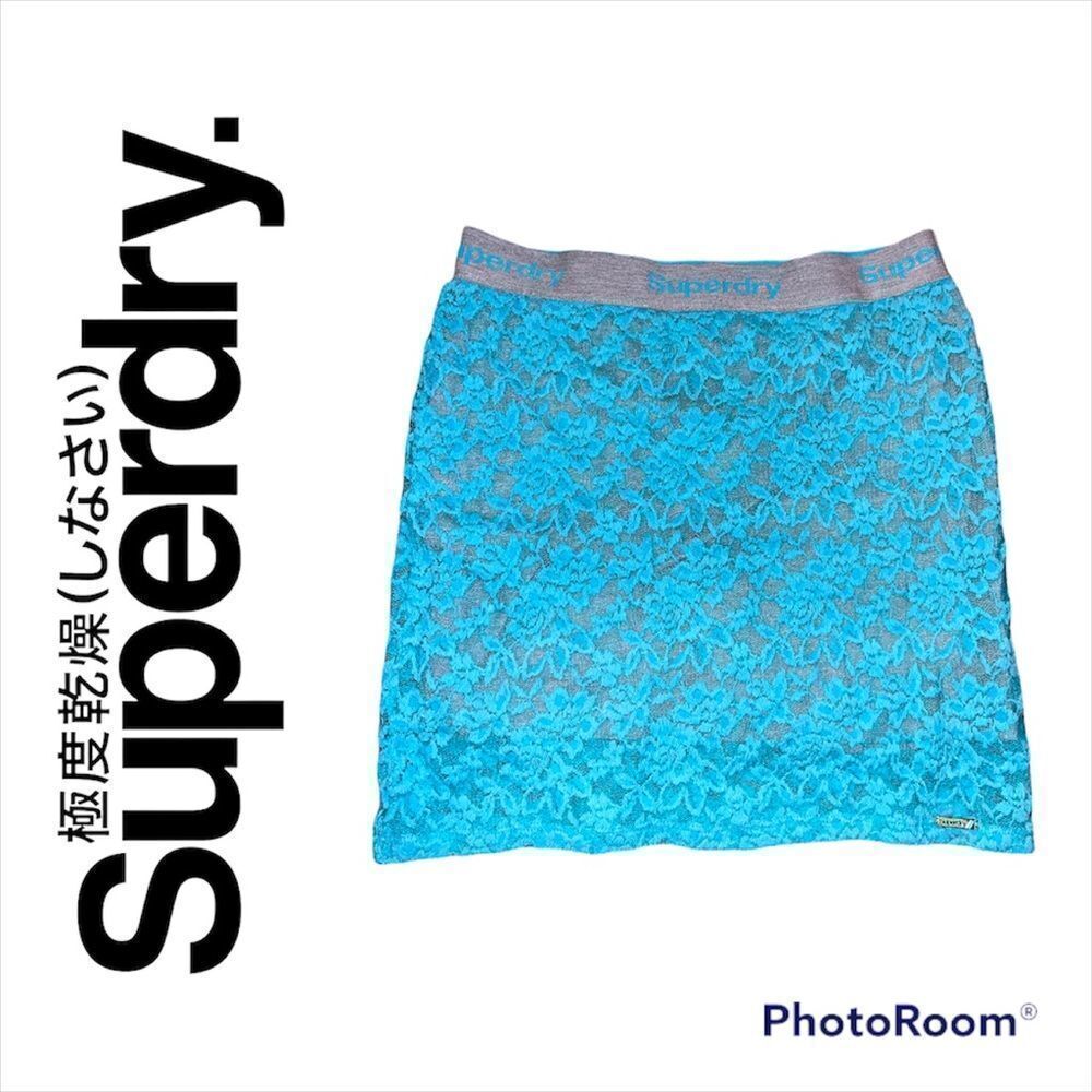 𝅺NEW vintage Superdry lace skirt Y2k​​​